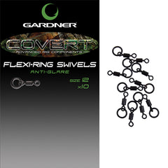 GARDNER TACKLE COVERT FLEXI-RING SWIVELS