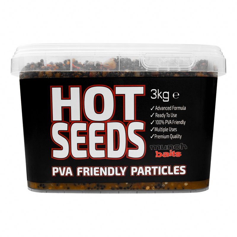 Munch Baits Hot Seeds Particles Bag 2kg