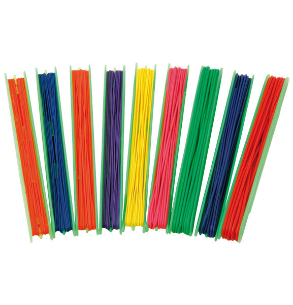 Coloured pure latex elastic