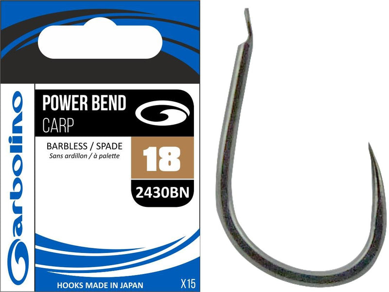 Garbolino COMMERCIAL COMPETITION POWER BEND CARP BARBLESS