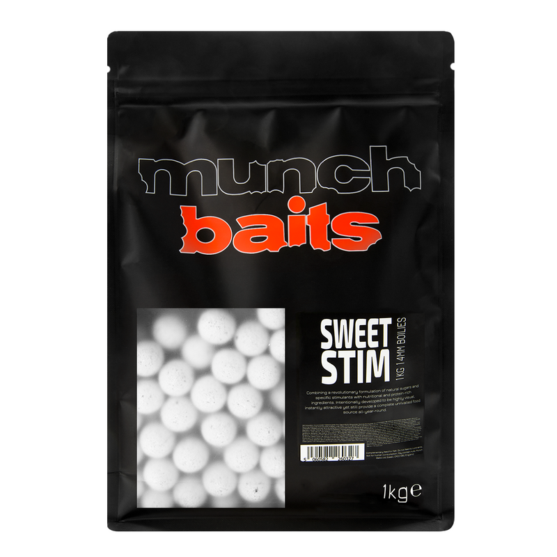 Munch Baits Sweet Stim Boillies (14mm/18mm - 1kg/5kg)