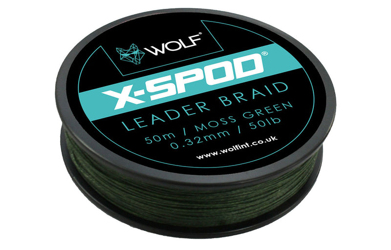 Wolf X-Spod Shock Leader Braid 50lb