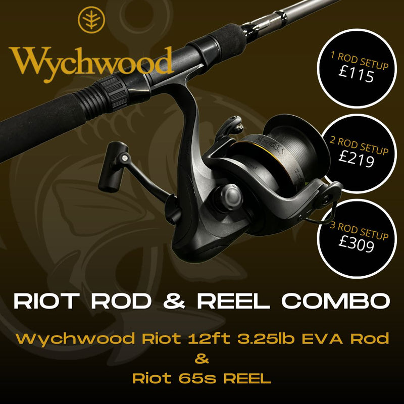 Wychwood Riot Rod and Reel Combo - EVA Handle