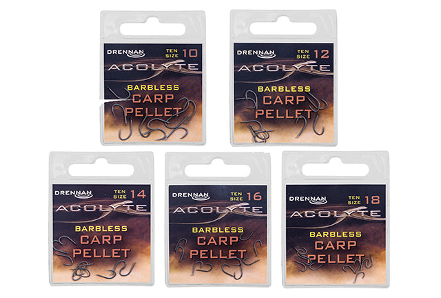 Drennan Acolyte Barbless Carp Pellet Hooks