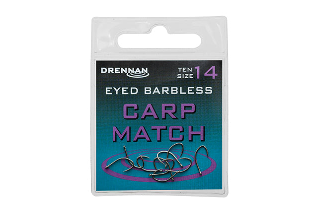 Drennan Eyed Barbless – Carp Match