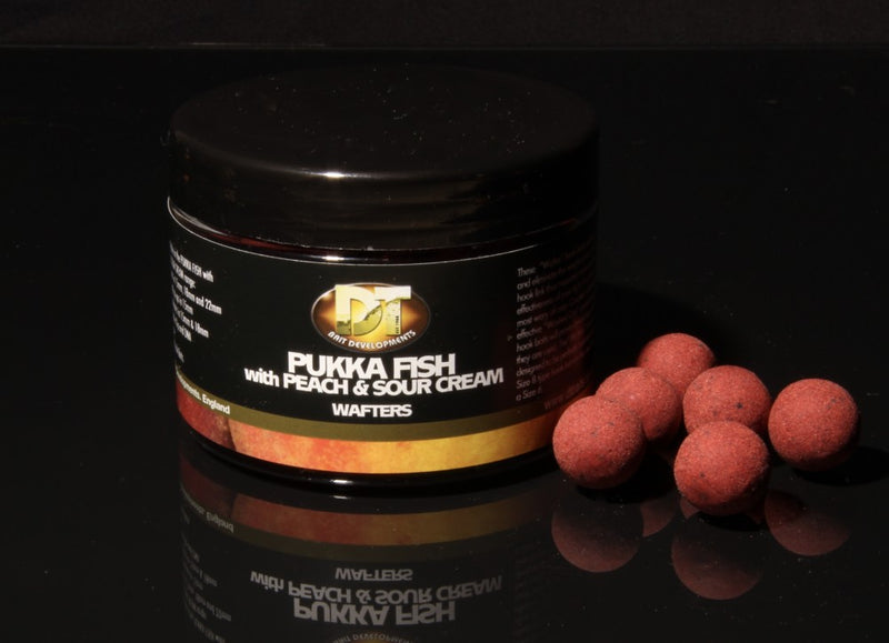 DT Baits Peach and Sour Cream Matching Wafters 15mm