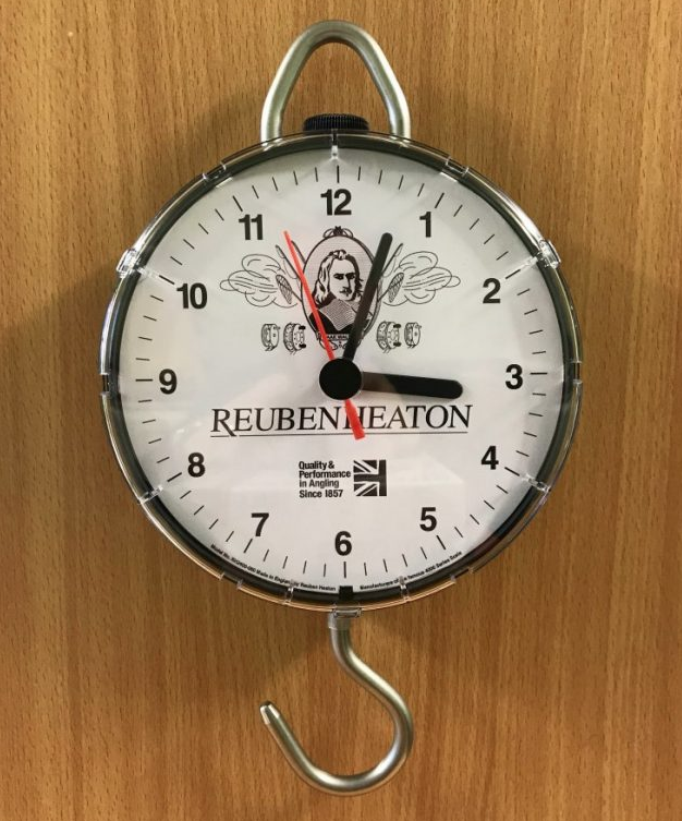 Reuben Heaton Specimen Hunter Timescale Wall Clock (White Face)