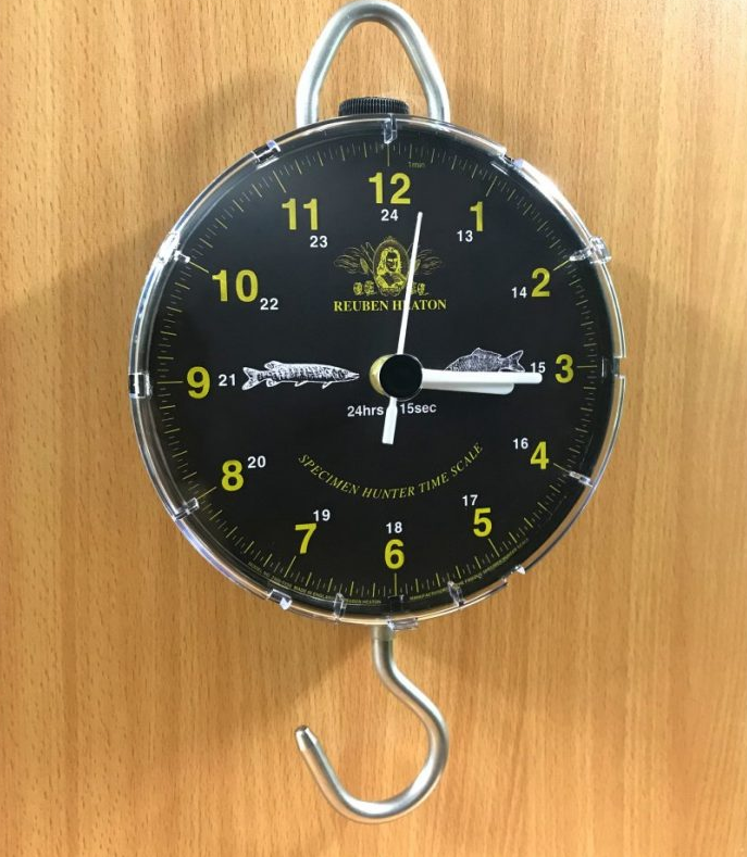 Reuben Heaton Specimen Hunter Timescale Wall Clock (Black Face)