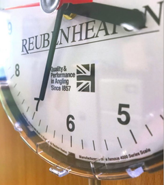 Reuben Heaton Specimen Hunter Timescale Wall Clock (White Face)