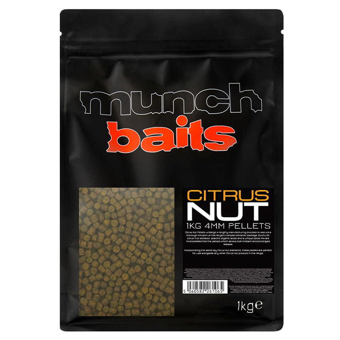 Munch Baits Citrus Nut Fishing Pellet