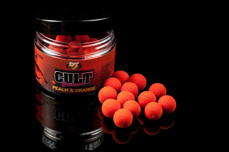DT Baits Cult Classic Pop Ups Peach and Orange 15mm