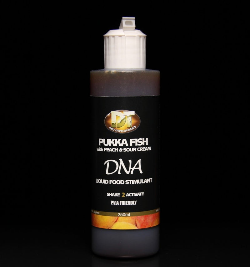 DT Baits DNA Peach and Sour Cream 250ml