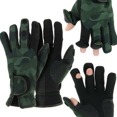 NGT Gloves - Neoprene Gloves in Camo