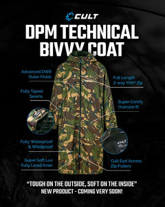 Cult Tackle DPM Technical Bivvy Coat