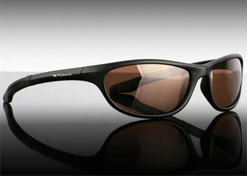 Wychwood Black Wrap Around Polarised Sunglasses - (Brown or Smoke Lenses)