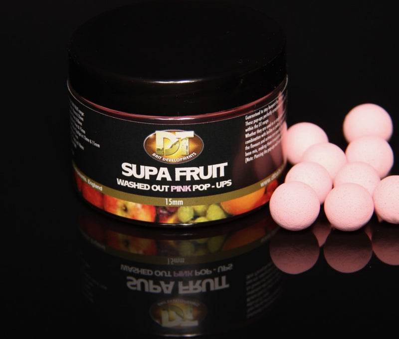 DT Baits Supa Fruit Washed Out Pink Pop Ups