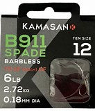 Kamasan B911 Spade Hooks To Nylon